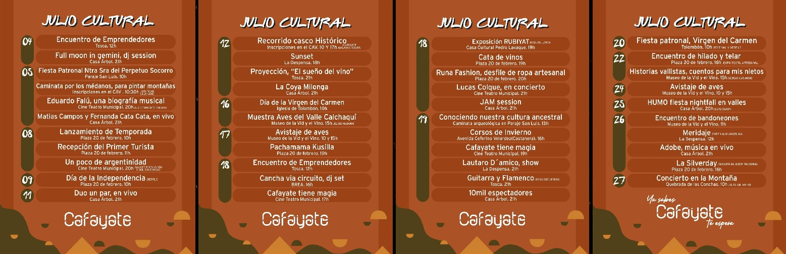 Julio Cultural FLYER OFICIAL